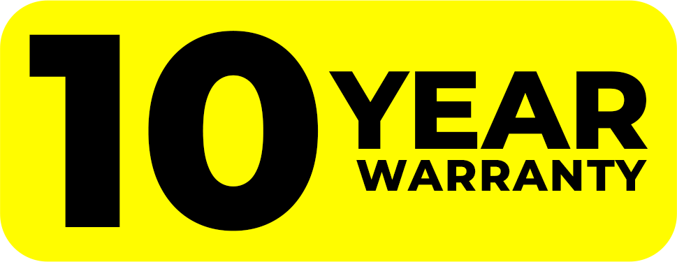 10 Year Warranty