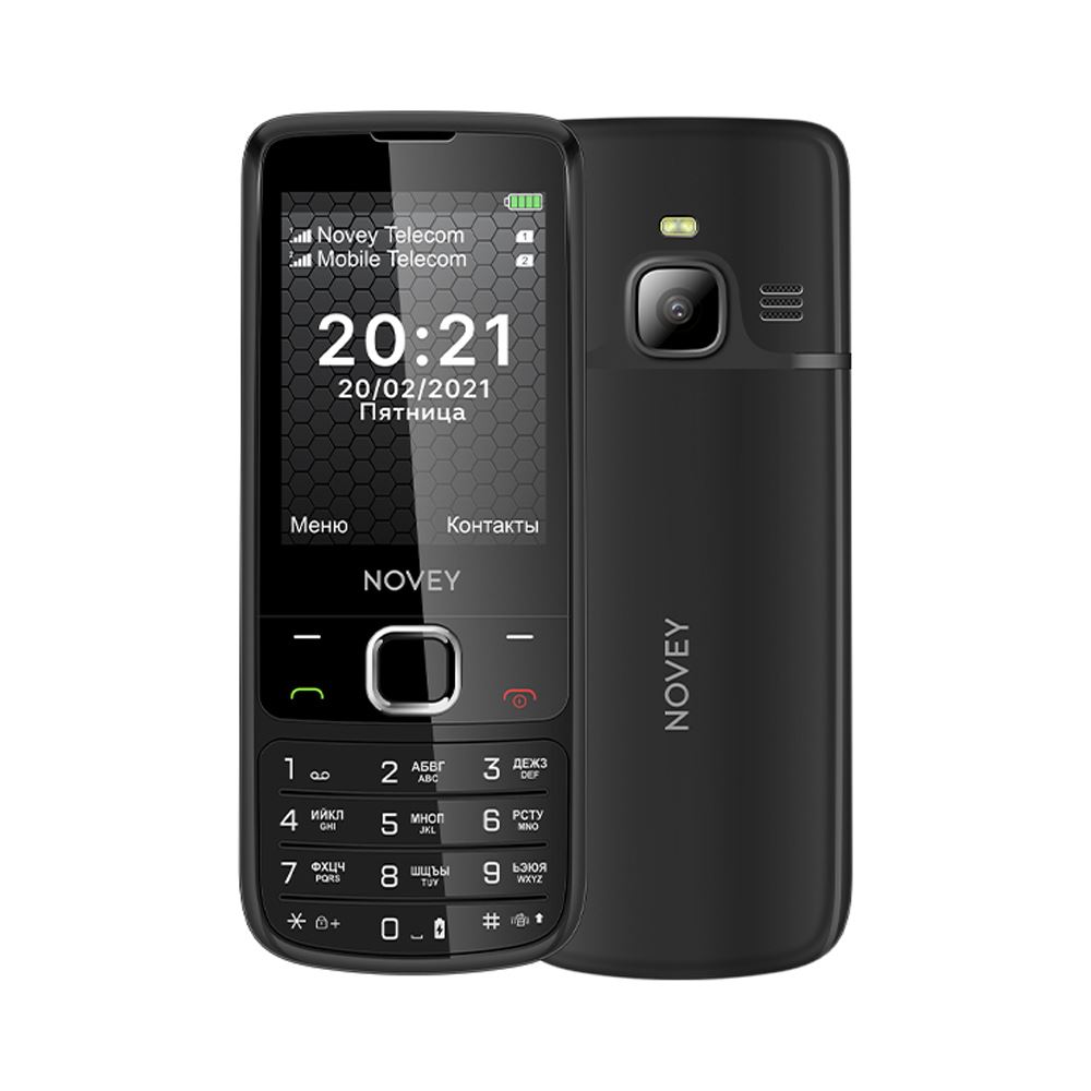 Novey N670 (Qora) +100 GB internet + 3 Oy bepul TV-COM sovg'a!