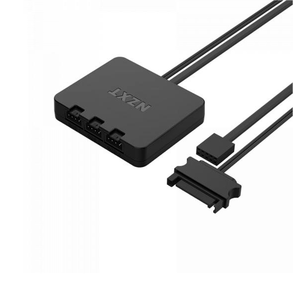 Prossesor Sovutgich NZXT F120 RGB Triple Pack, Qora