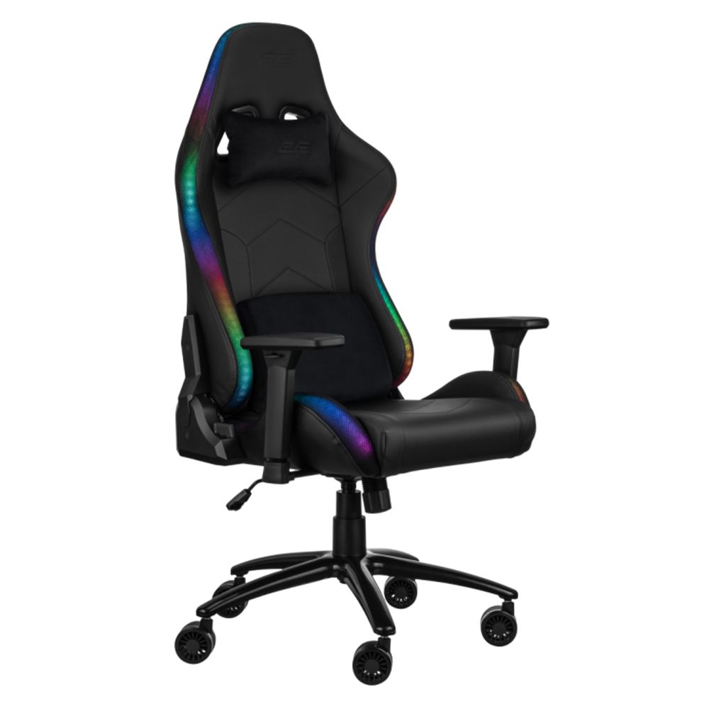 O'yin kursi 2E Gaming Ogama II RGB, Qora| ERC (2E-GC-OGA-BKRGB)