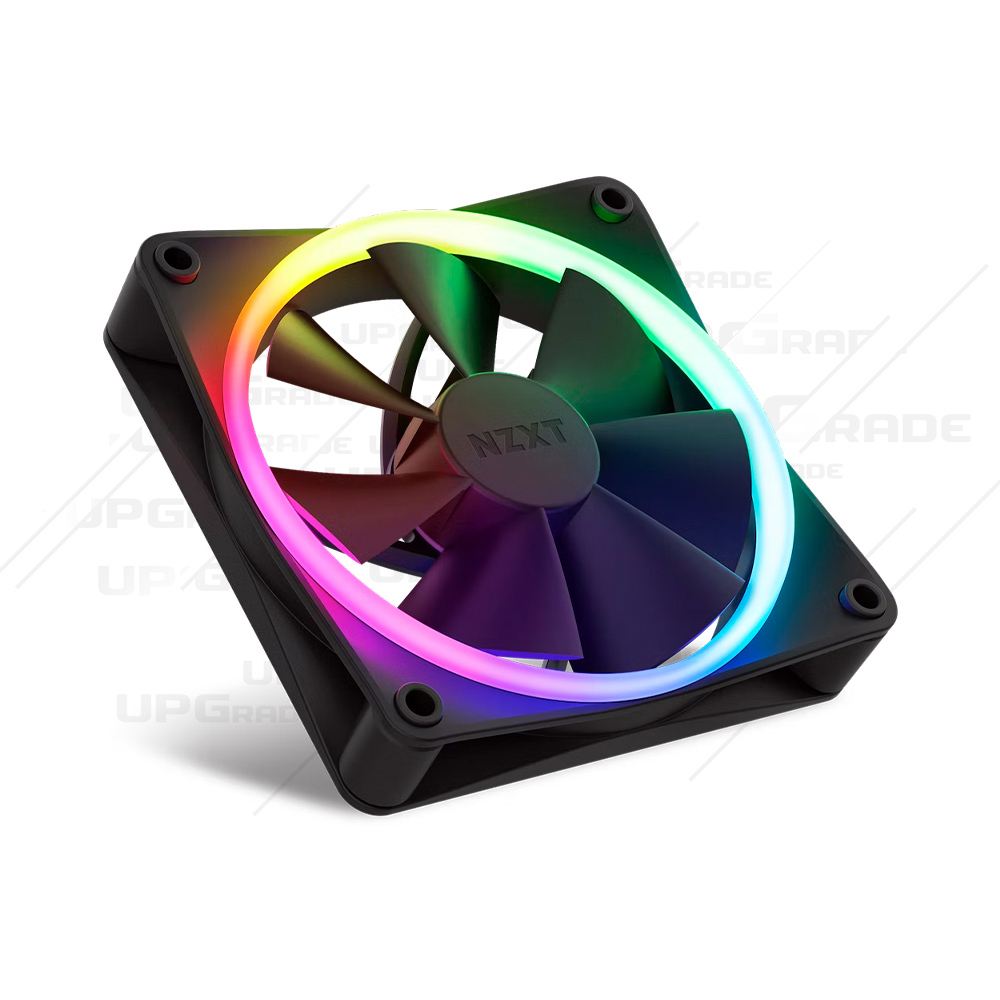Prossesor Sovutgich NZXT F120 RGB Triple Pack, Qora