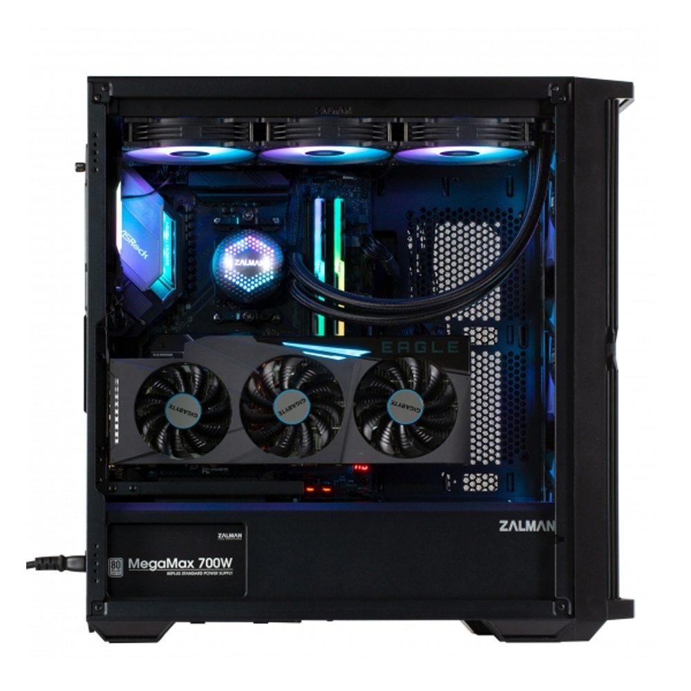 Korpus Zalman Z10 DUO elektr ta'minotisiz, Qora | ERC (Z10DUO)