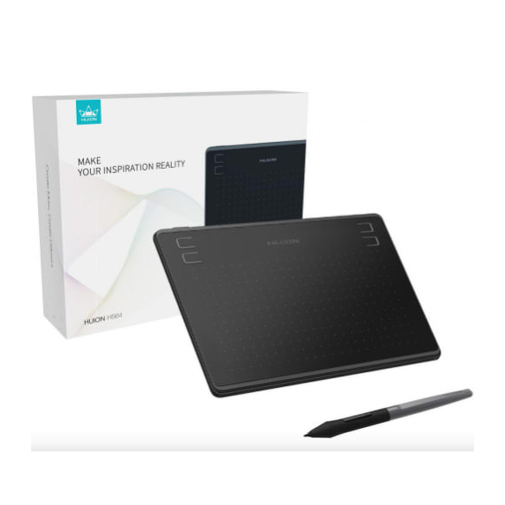 Grafik planshet Huion HS64, Qora