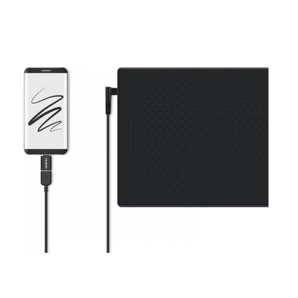 Grafik planshet Huion Inspiroy RTP-700, Qora