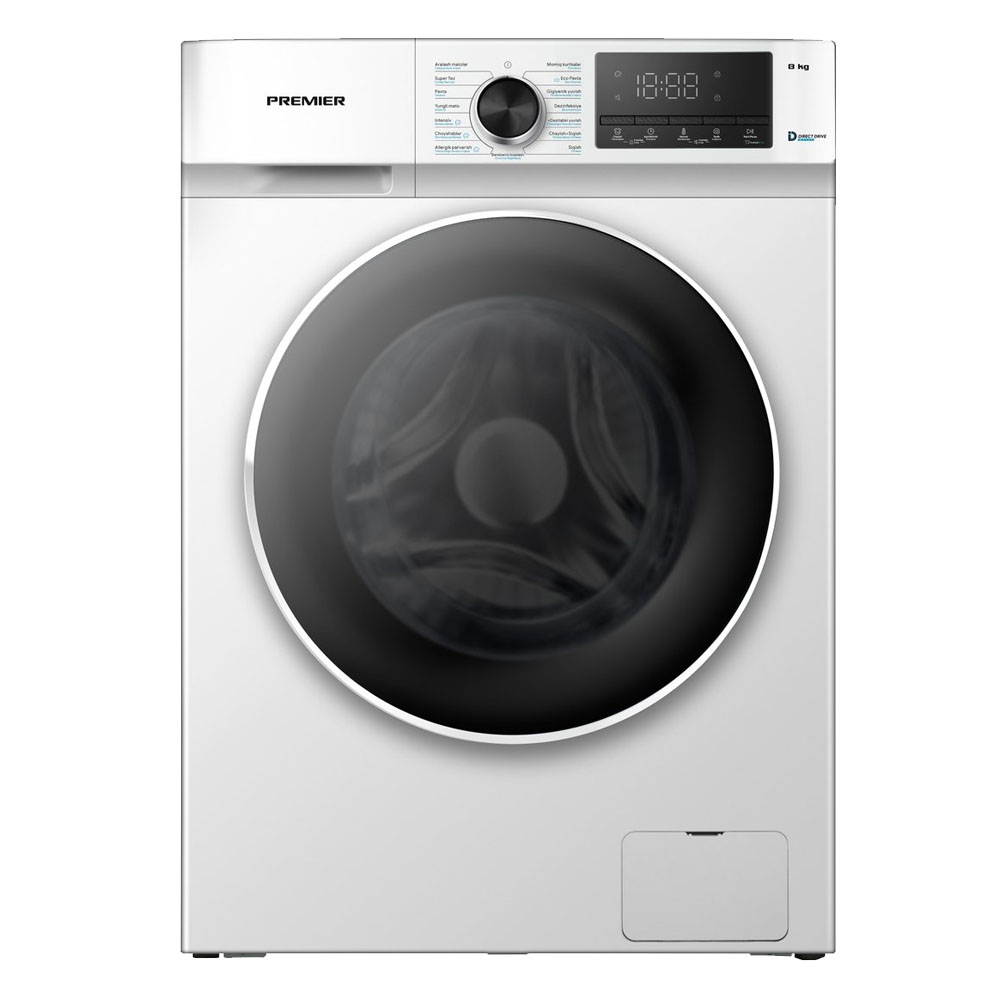 Kir yuvish mashina Premier PRM-80TC-12311DD/W Invertor