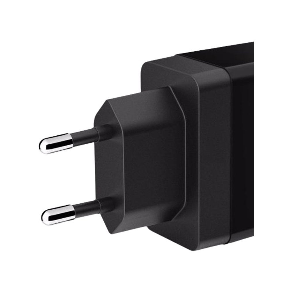 Zaryadlovchi Anker 24W wall charger 2-Port EU, Black (A2021L11)