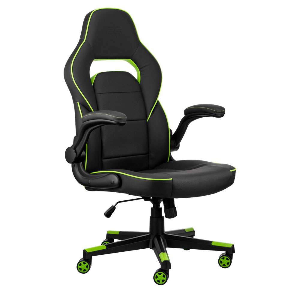 O'yin kreslosi 2E Gaming HEBI,Qora/Yashil