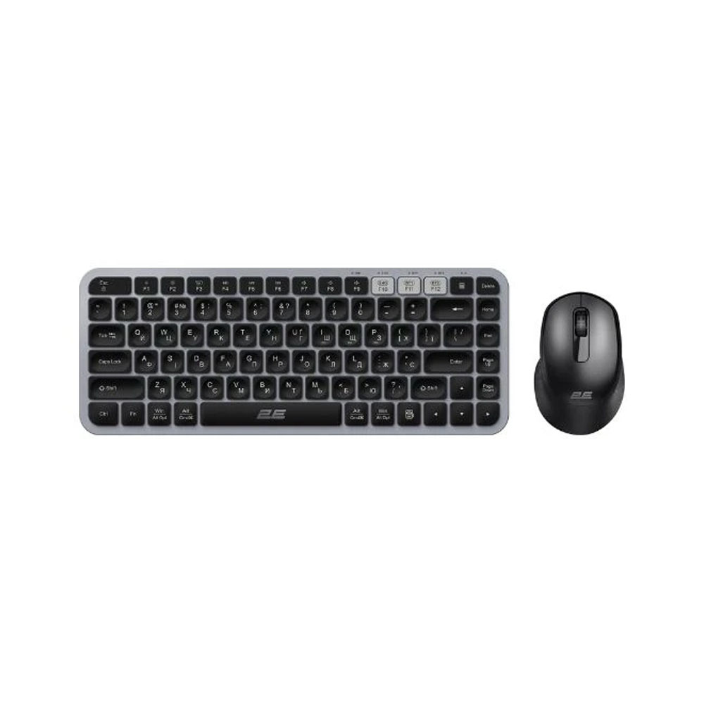 Klaviatura va sichqoncha to‘plami 2E MK430 WL BT, Black / ERC (2E-MK430WBGR)