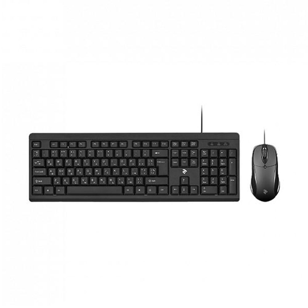 Klaviatura va sichqoncha to‘plami 2E MK401 USB, Black / ERC (2E-MK401UB)