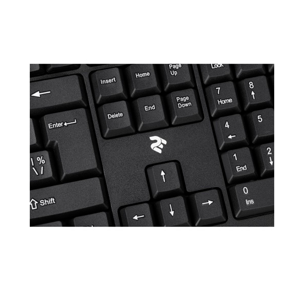 Klaviatura 2E KS108 USB Black (2E-KS108UB)