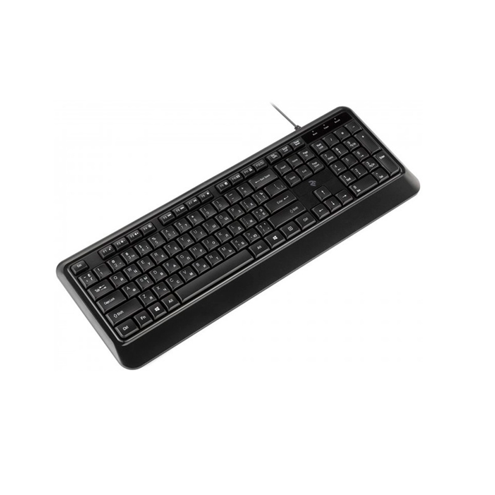 Simli Klaviatura 2E KS130 | USB | Qora (2E-KS130UB)