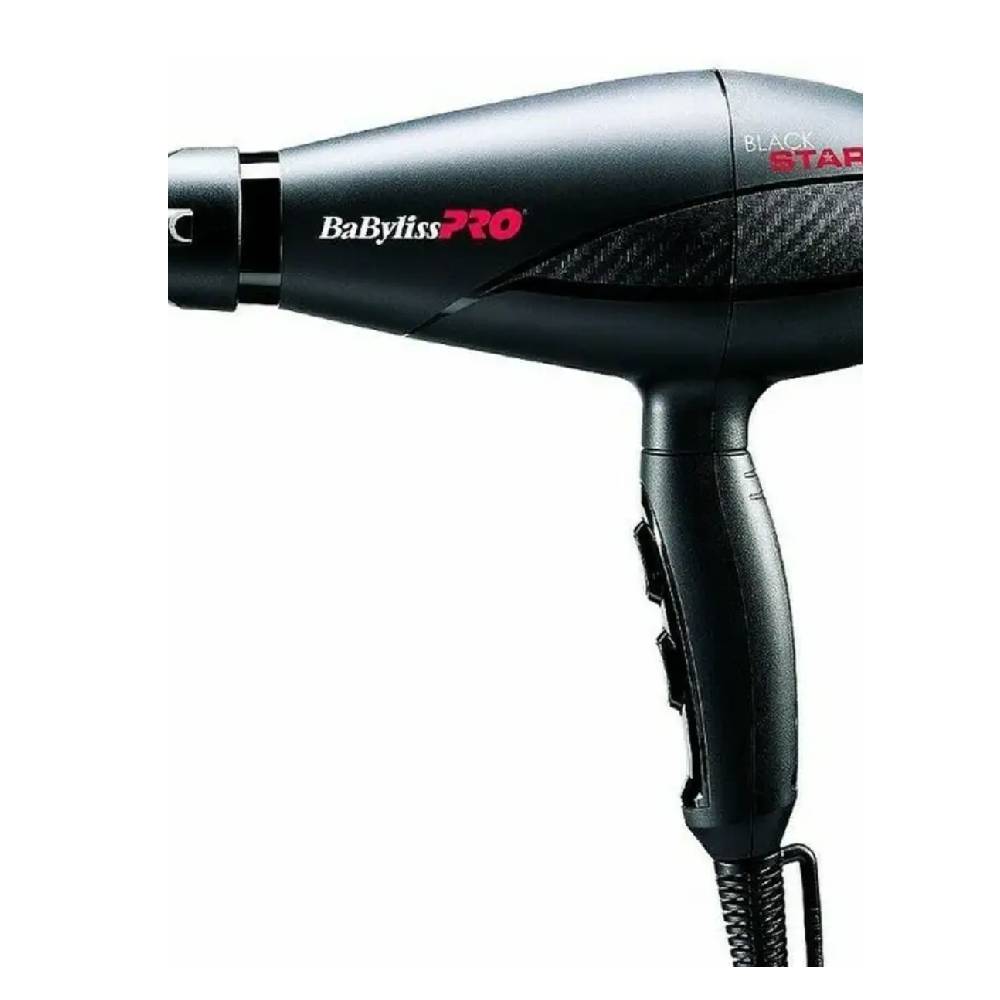 Professional Fen BaByliss PRO BLACK STAR IONIC BAB6250IE