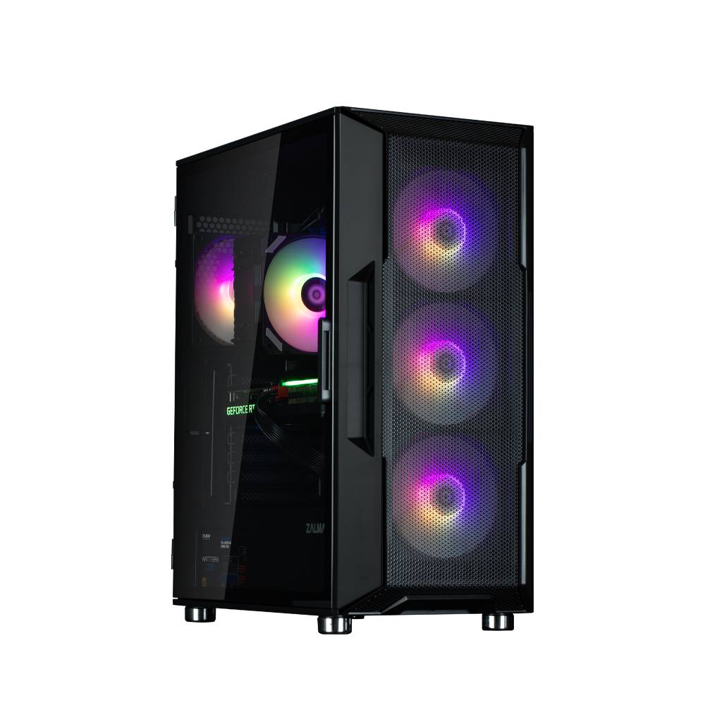 Korpus Zalman i3 NEO ARGB, Qora