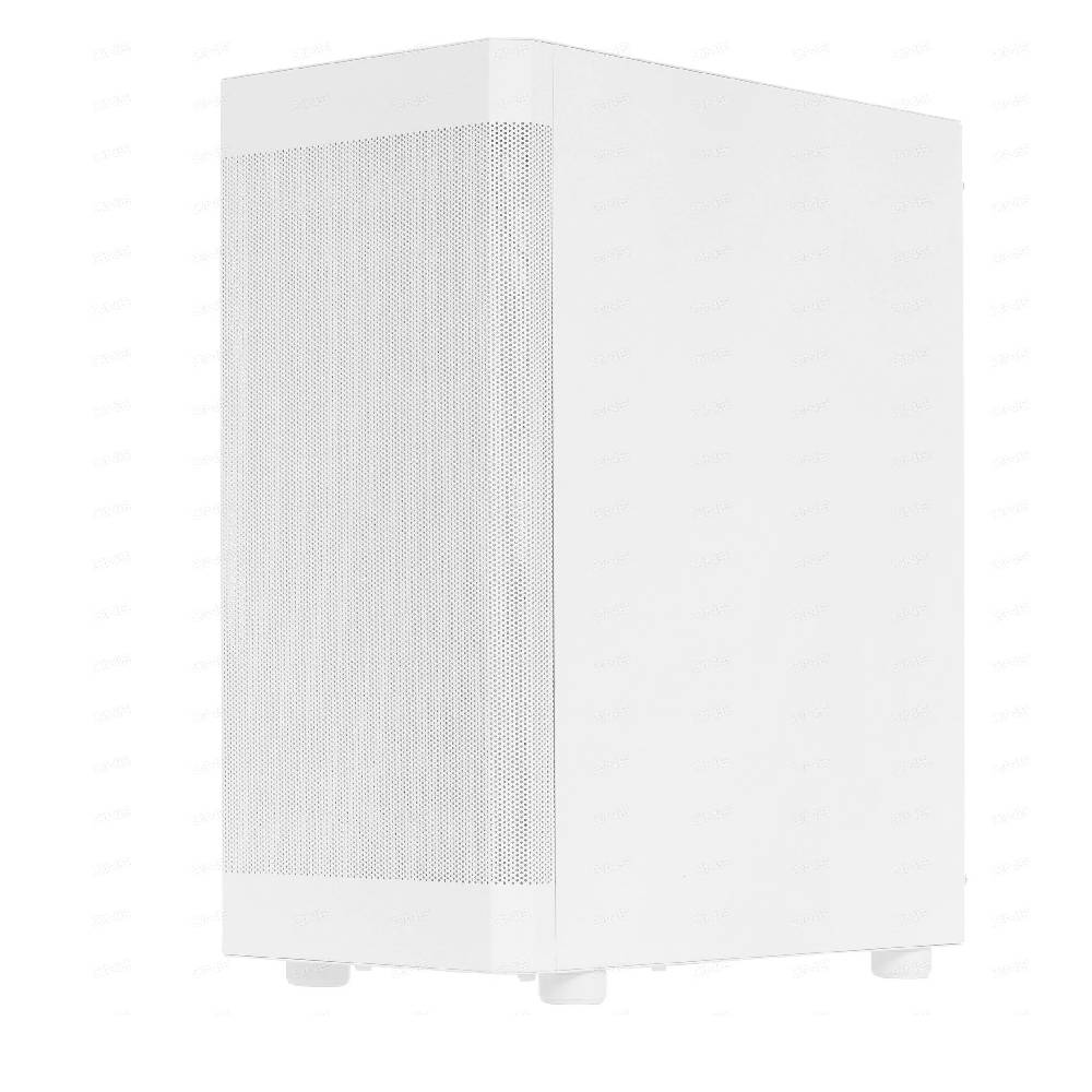 Oq rangdagi zamonaviy Mid-Tower korpus