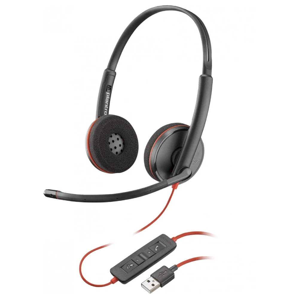 Quloqchin Poly Blackwire 3220 Stereo