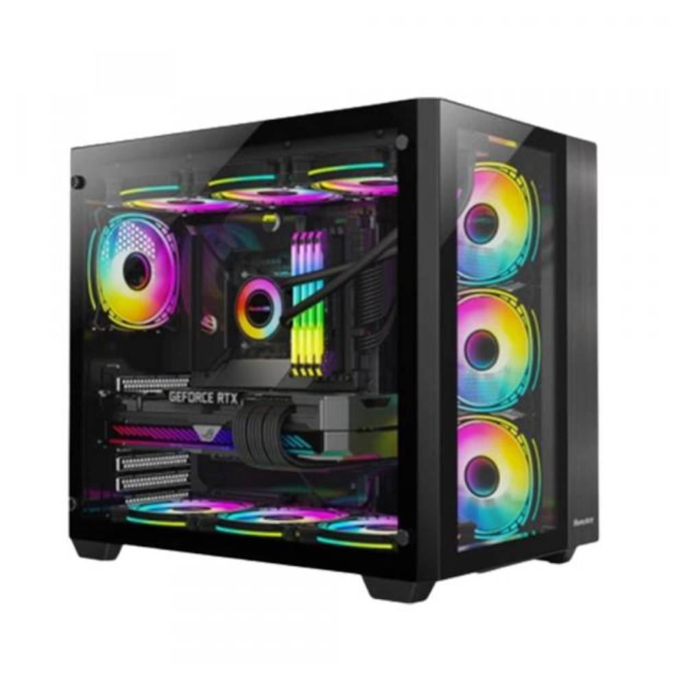 Korpus Huntkey S980 V2, qora