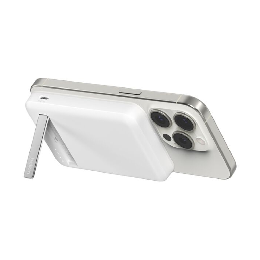 Magnitli Quvvat Banki Belkin BoostCharge Pro Qi2, Oq (BPD006btWH)