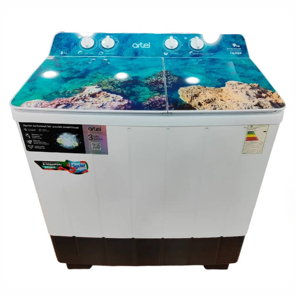 Yarimavtomatik kir yuvish mashinasi Artel TG90P Water 01