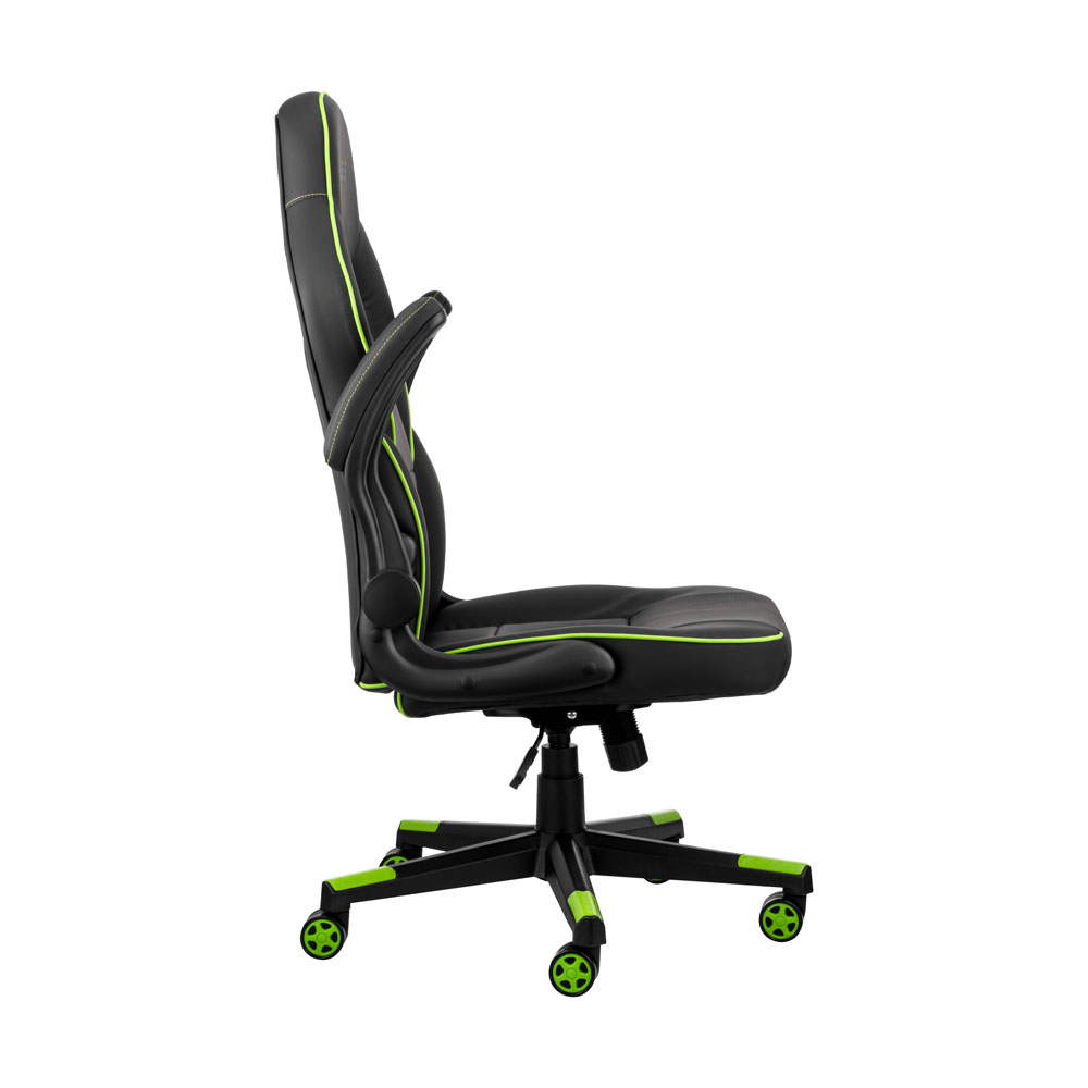 O'yin kreslosi 2E Gaming HEBI, Qora/Yashil (2E-GC-HEB-BK)