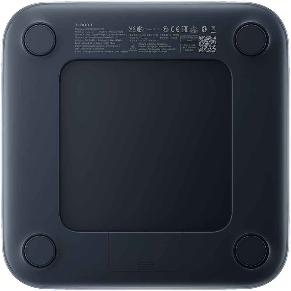 Aqlli Tarozi Xiaomi S200, Qora (BHR9239GL)