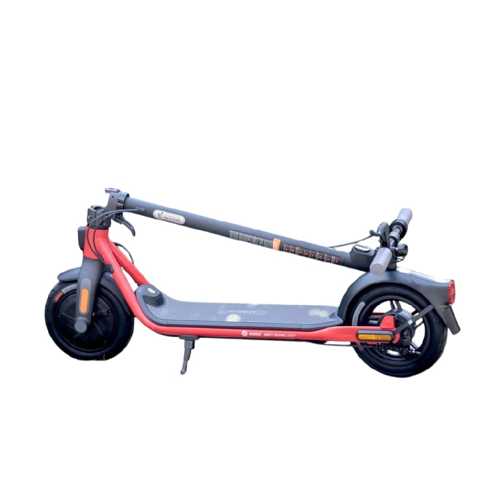 Elektrosamokat Segway Ninebot KickScooter D38E Qora - Qizil | ERC (AA.00.0012.06)