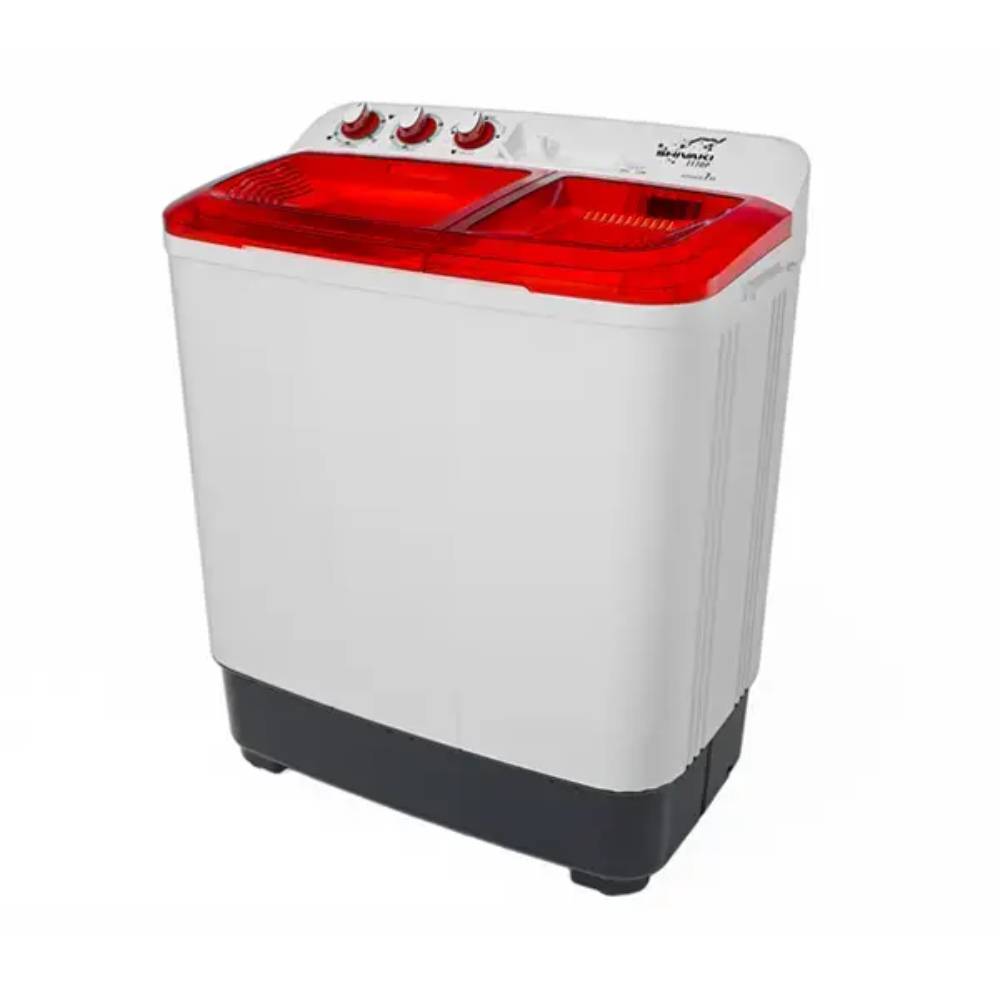 Yarim avtomatik kir yuvish mashinasi Shivaki TT70P Qizil