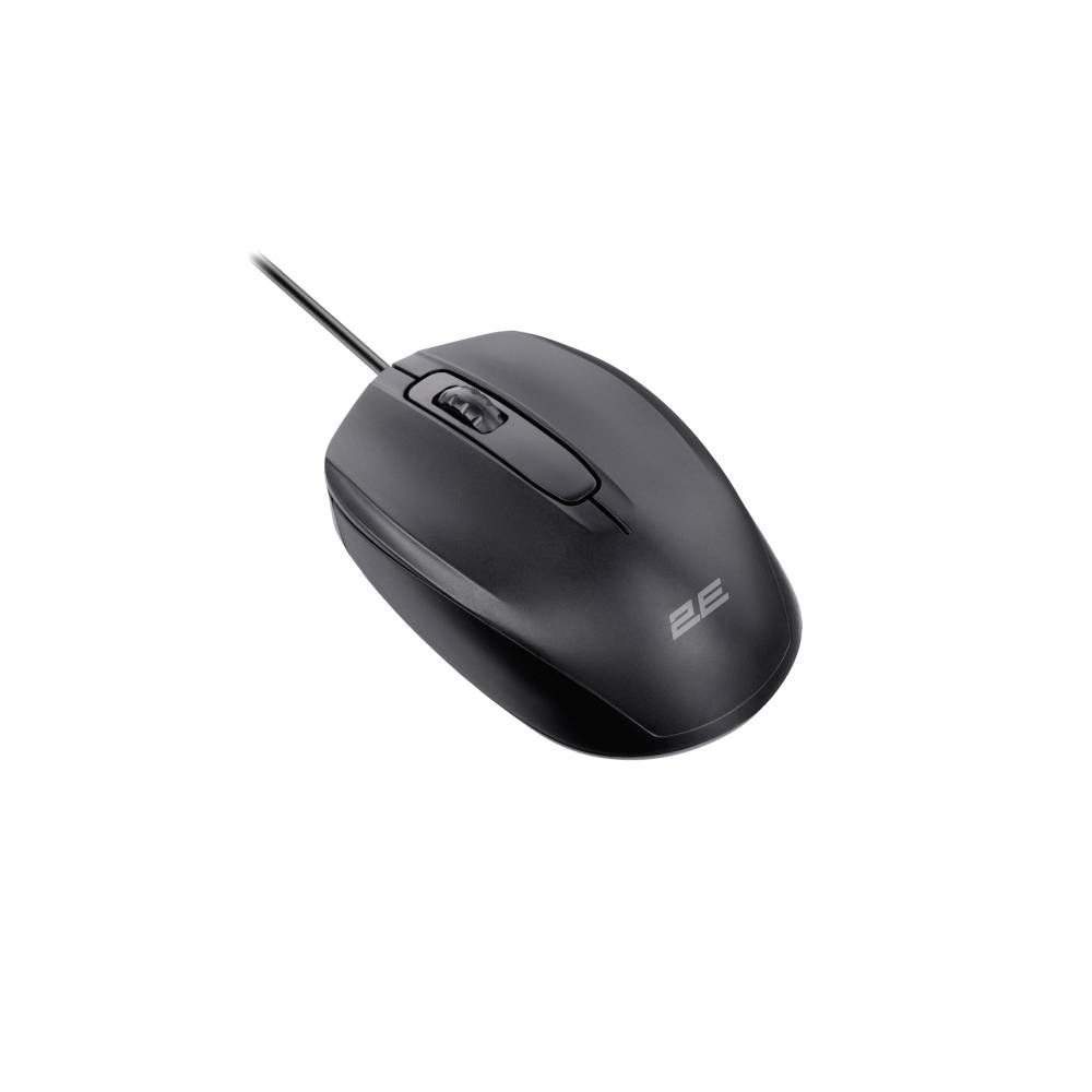Simli sichqoncha 2E MF140 | USB | Qora (2E-MF140UB)