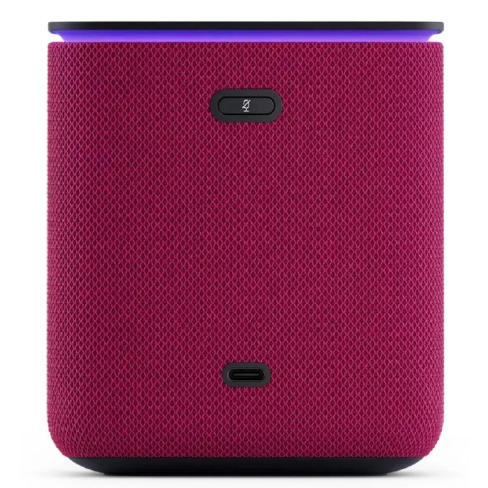 Aqlli kolonka Yandex Stansiya MIDI Zigbee Alisa bilan, Pushti (YNDX-00054PNK)