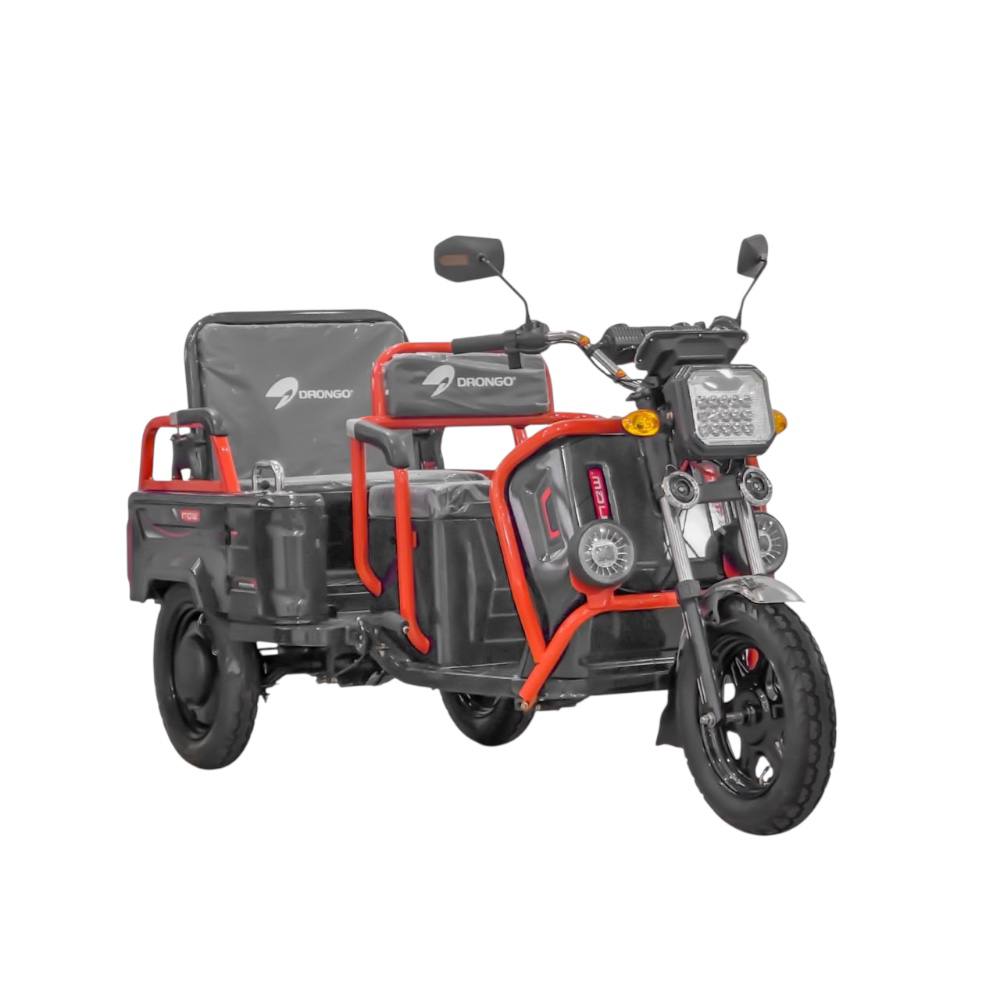 Elektroskuter 3 g'ildirakli Drongo FDR-1200-01, Kulrang