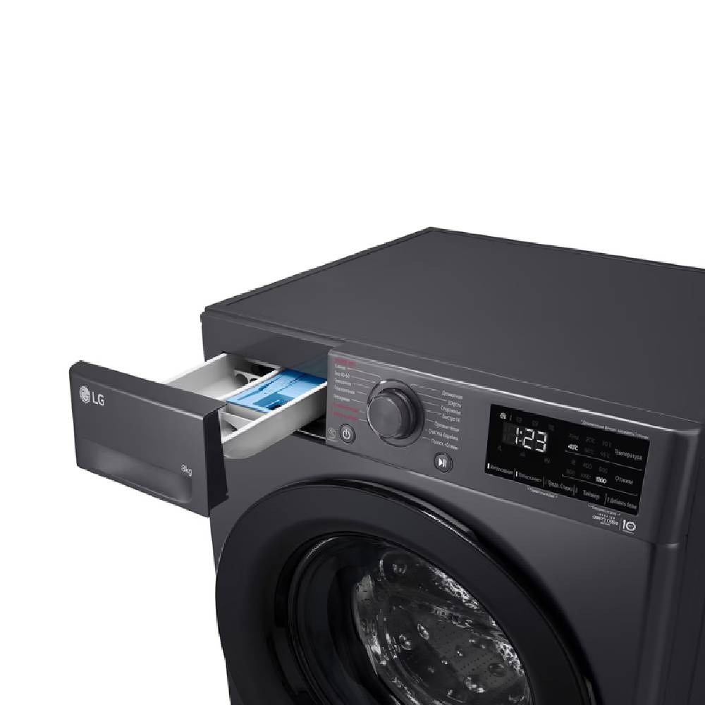 Kir yuvish mashinasi LG F2Y1HS6W Black