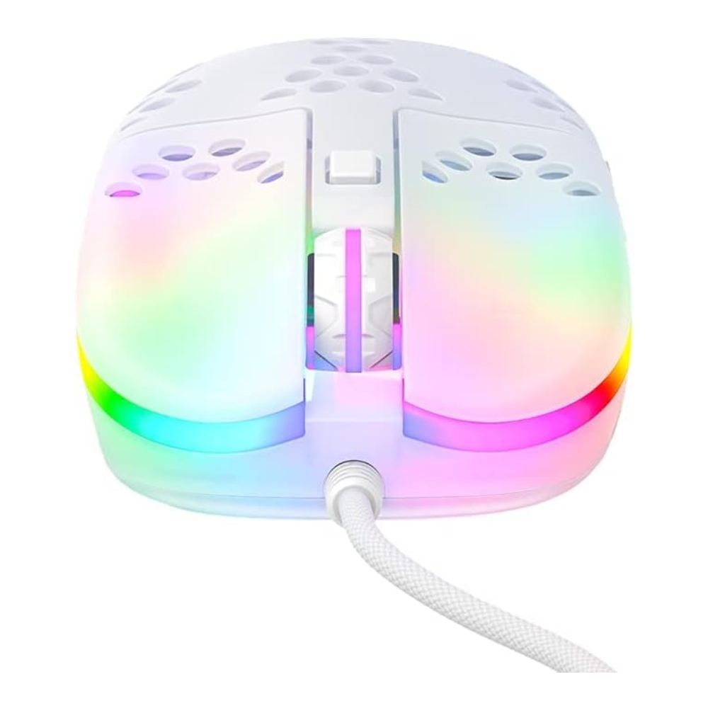 Sichqoncha Xtrfy MZ1 RGB, White / ERC (XG-MZ1-WHITE-RGB)