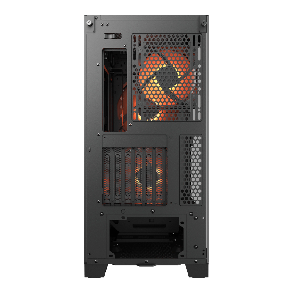 Korpus Cougar Airface ECO RGB, Qora