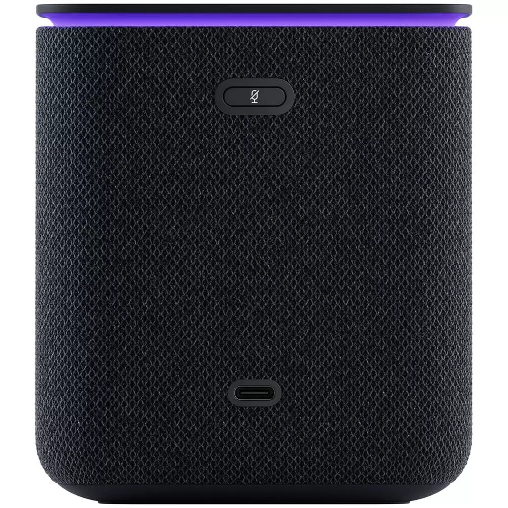Aqlli kolonka Yandex Stansiya MIDI Zigbee Alisa bilan, Qora (YNDX-00054BLK)