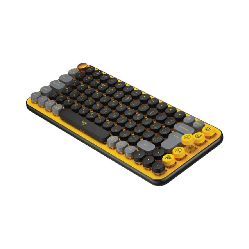 Simsiz klaviatura Logitech POP KEYS Wireless Mechanical Keyboard with Customizable Emoji Keys