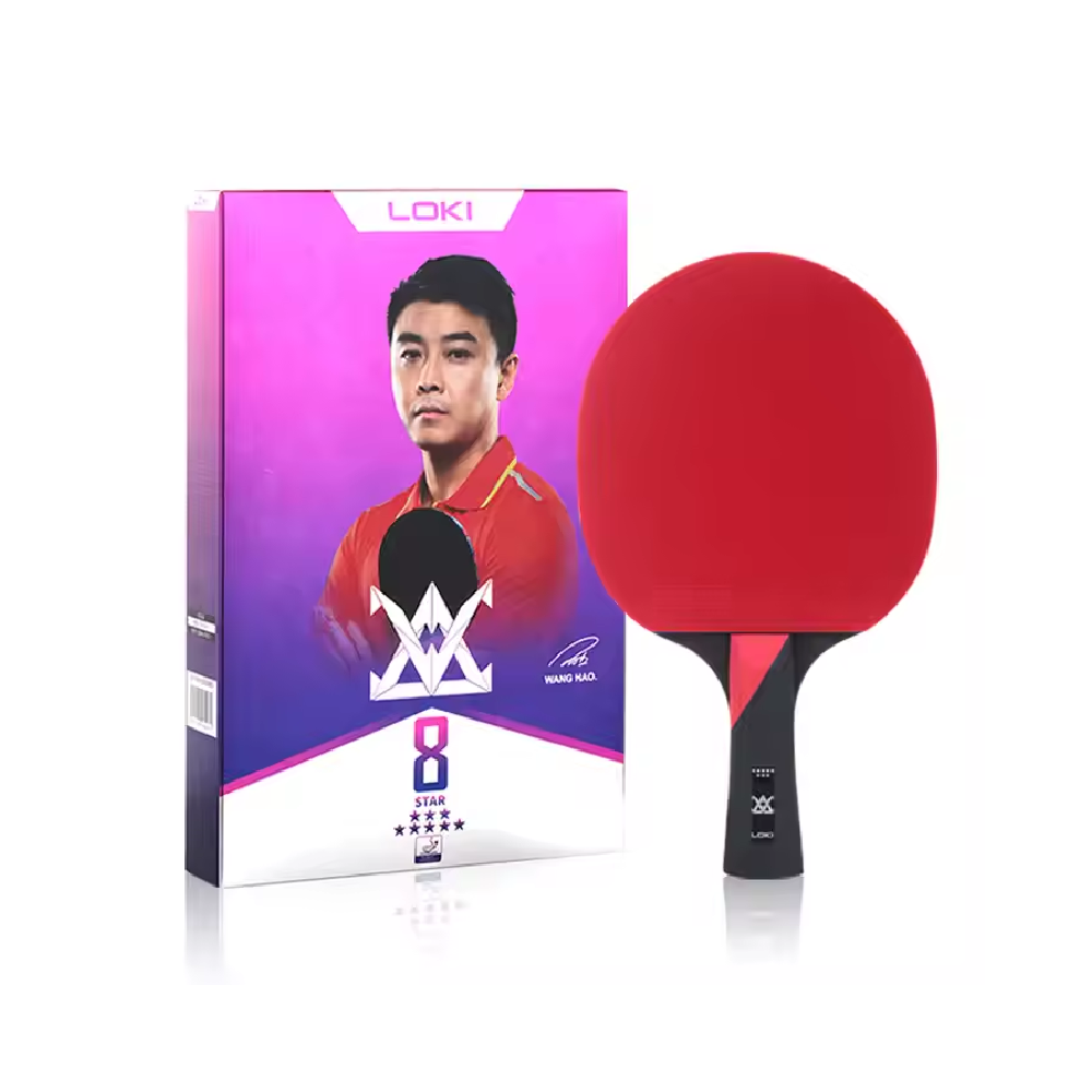 Stol tennisi raketkasi Loki Orginal E8.0 Star Carbon