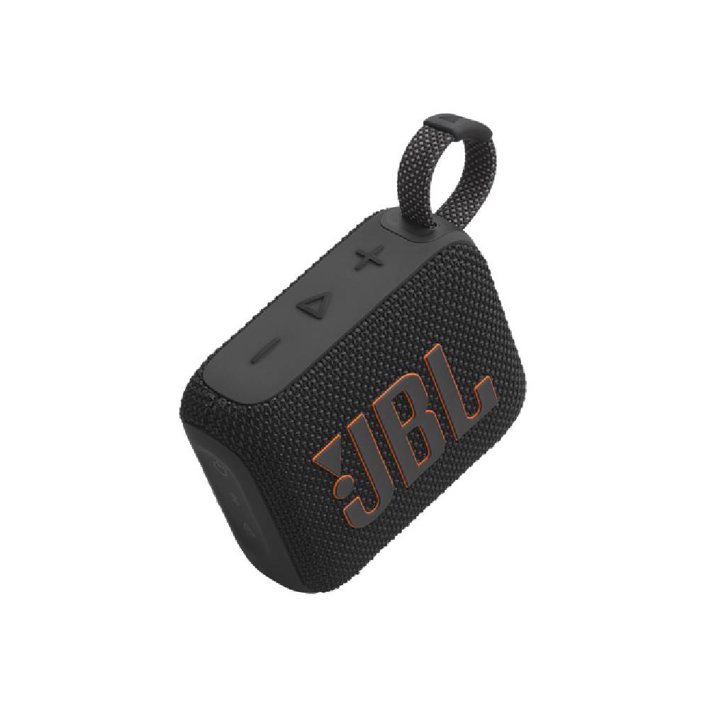 Portativ karnay JBL GO4 BLACK PORTABLE BLUETOOTH SPEAKER, Qora, (JBLGO4BLK)