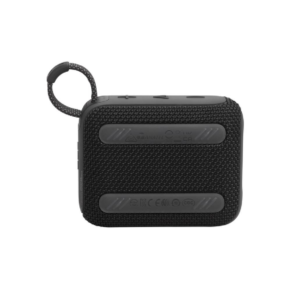 Portativ karnay JBL GO4 BLACK PORTABLE BLUETOOTH SPEAKER, Qora, (JBLGO4BLK)