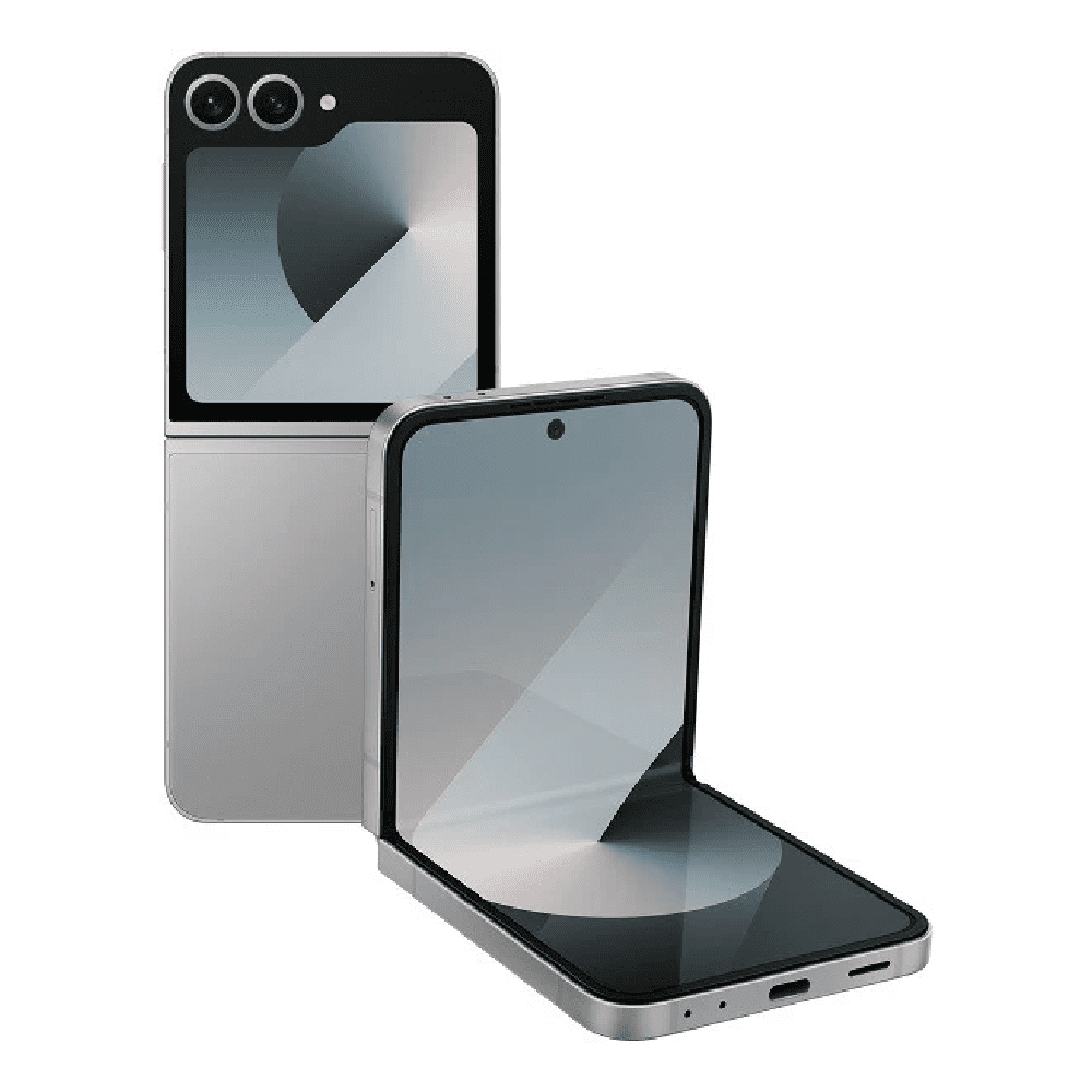 Samsung Galaxy Z Flip 6 12/256GB (kumush rang ) +100 GB internet + 3 Oy bepul TV-COM sovg'a!