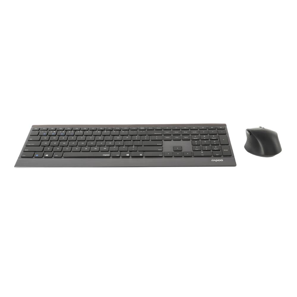 Simsiz klaviatura va sichqoncha to‘plami Rapoo 9500M Multi-mode Ultra-Slim