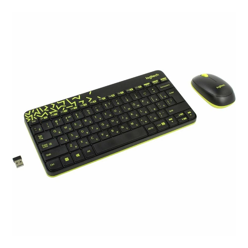 Simsiz klaviatura va sichqoncha to‘plami Logitech MK240 RUS