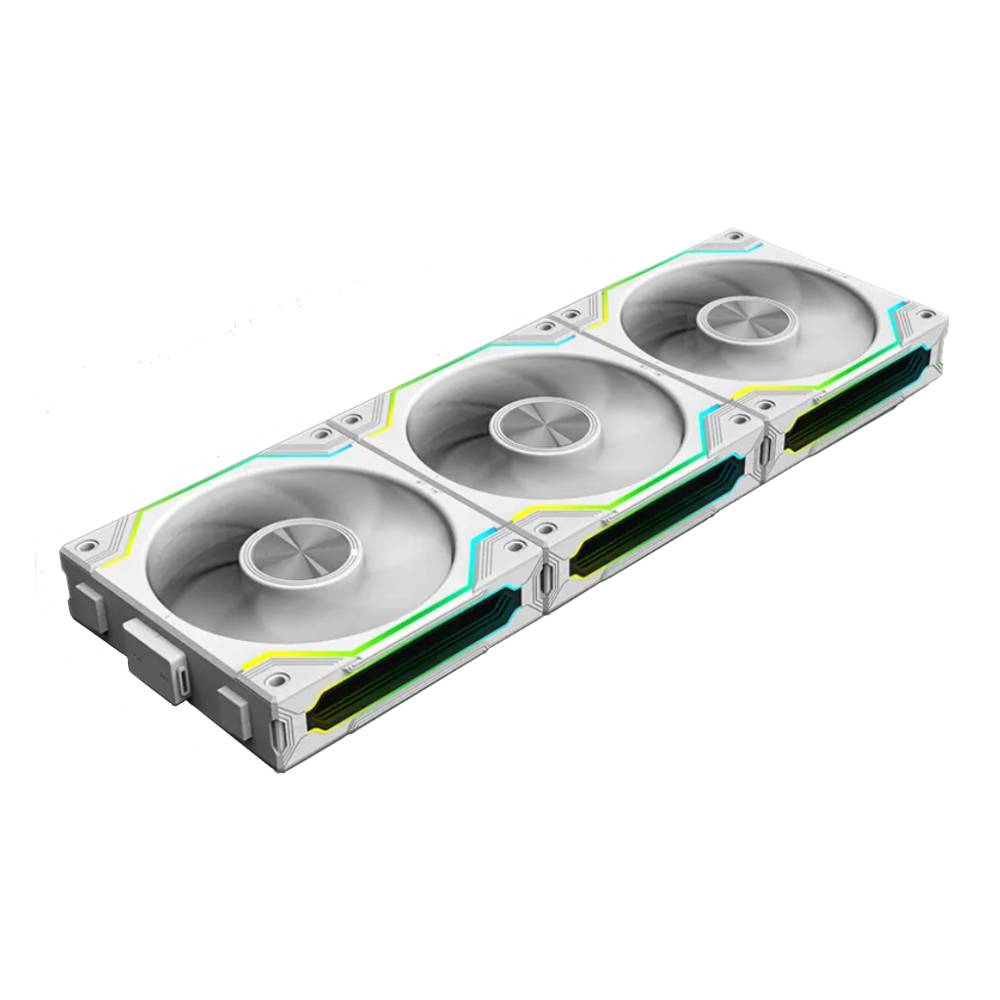 Korpus uchun ventilyator Jungle Leopard S30 Triple MAGNITIC White