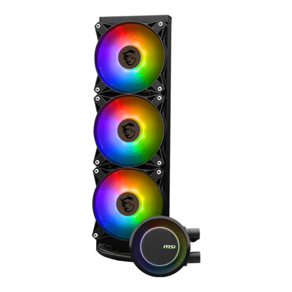 Protsessor uchun sovutgich MSI MAG CORELIQUID E360 (ARGB), Qora
