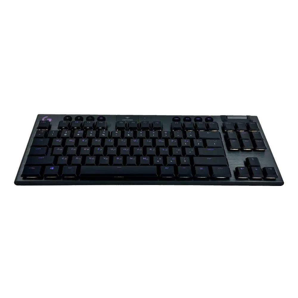 O‘yin uchun simsiz klaviatura Logitech G913 TKL Tenkeyless LIGHTSPEED RUS