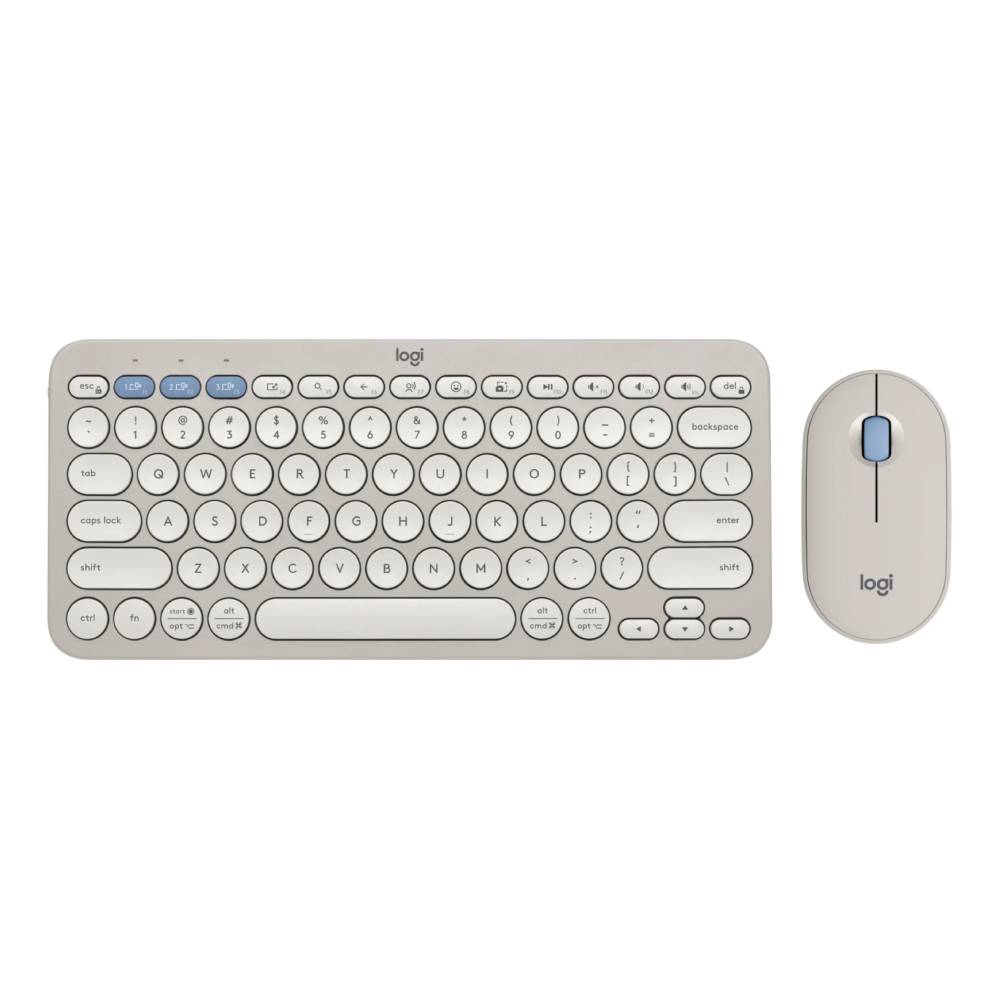 Simsiz klaviatura va sichqoncha to‘plami Logitech PEBBLE 2 COMBO Slim