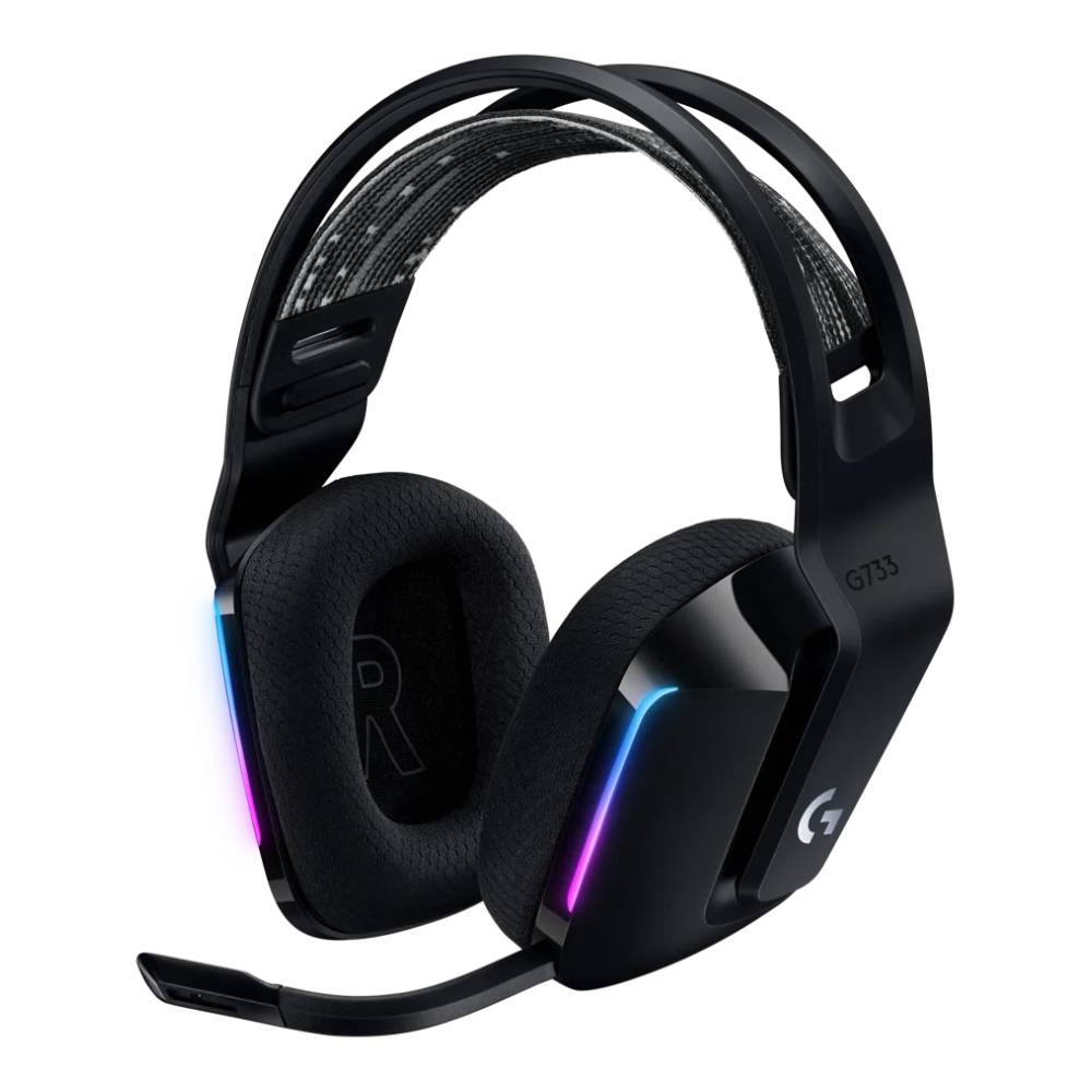 O`yin Quloqchini Logitech G733 LIGHTSPEED Wireless RGB Black