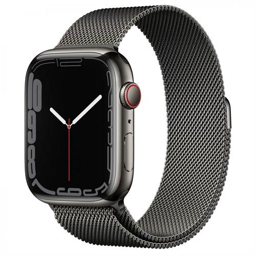 Apple Watch Series 7 45mm Milanese Loop Черный