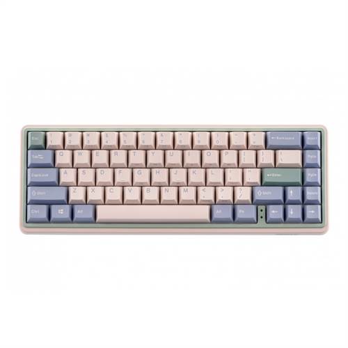 Keyboard Varmilo Minilo VXT67 Eucalyptus [Gateron G Pro 2.0 Red Switch] / EN Silver | ERC