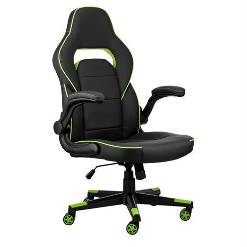 Gaming chair 2E Gaming HEBI, Black/Green