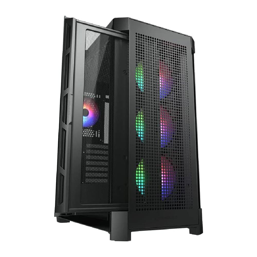 Korpus Cougar Duoface Pro RGB, Qora
