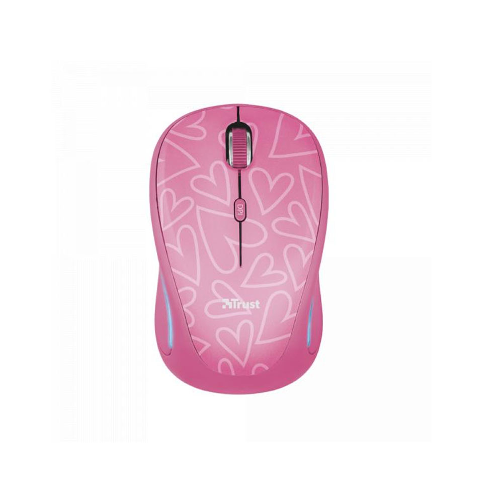 Мышь Trust Yvi FX WL, Pink / ERC
